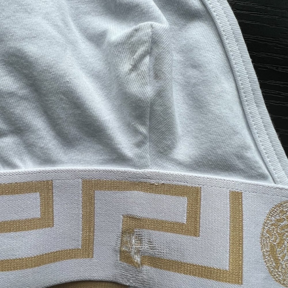 Versace Greca Border Medusa Bralette - Picture 6 of 6